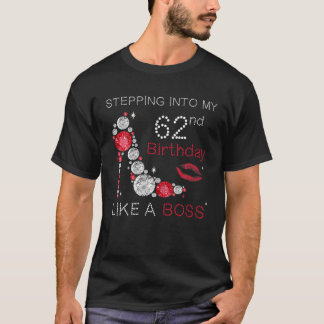 In meinen 62. Geburtstag eintreten, wie ein Boss-B T-Shirt
