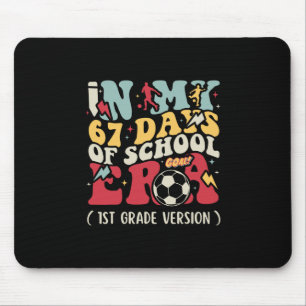 In meinen 67 Schultagen Era Meme Kinder Jugendlich Mousepad