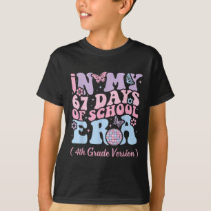 In meinen 67 Tagen der Schulzeit Meme Kinder Jugen T-Shirt