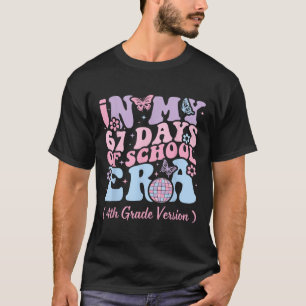 In Meinen 67 Tagen Der Schulzeit Meme Kinder Jugen T-Shirt