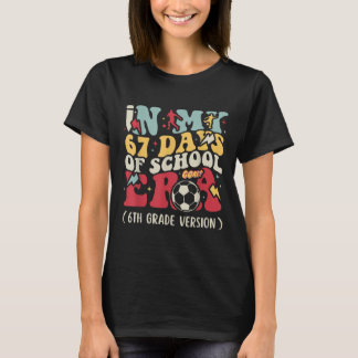 In Meinen 67 Tagen Der Schulzeit Meme Kinder Jugen T-Shirt