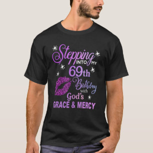 In meinen 69. Geburtstag, Gottes Gnade und Gnade T-Shirt
