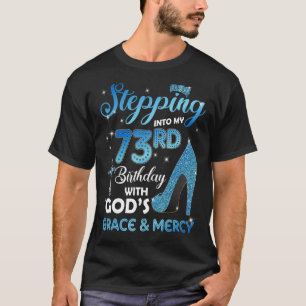 In meinen 73. Geburtstag mit Gottes Gnade & Liebe T-Shirt