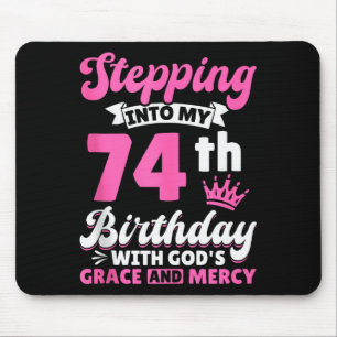 In meinen 74. Geburtstag mit Gottes Gnade und Mousepad