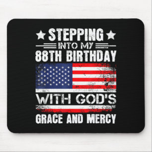 In meinen 88. Geburtstag treten mit Gottes Gnade u Mousepad