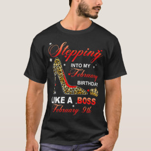 In meinen 9. Februar-Geburtstag schreiten wie ein T-Shirt