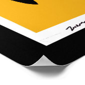 "In meinen Armen" von Zermeno Poster (Ecke)