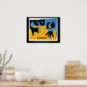 "In meinen Armen" von Zermeno Poster (Küche)