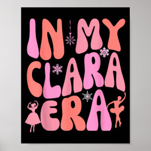 In meinen Clara-Era-Nussknacker-Weihnachts-Pyjamas Poster