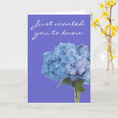 In meinen Gebeten Karte (Gelbe Blume)