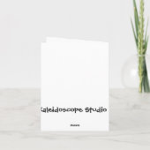 In meinen Händen Karte (Rückseite)