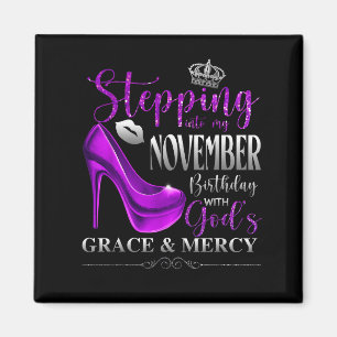 In meinen November-Geburtstag treten mit Gottes Gn Magnet