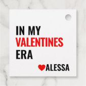 In meinen Valentinen Inspirierte Era Taylor Valent Geschenkanhänger (Rückseite)