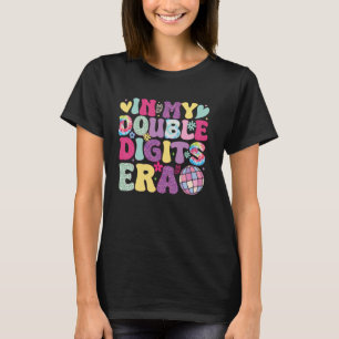 In meinen zweistelligen Zeitungen Retro 10 Jahre a T-Shirt