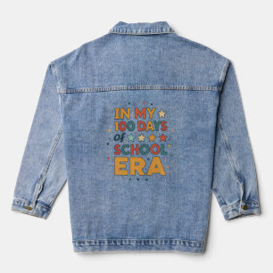 In meiner 100-Tage-Schul-Ära Jeansjacke