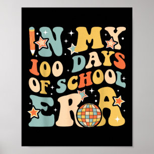 In meiner 100-tägigen Schulzeit kinder Jungen 100. Poster