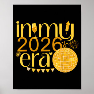 In meiner 2026er-Ära Silvesterparty Countdown Fami Poster