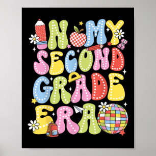In Meiner 2. Grundschulzeit Niedlicher Lehrer Kid  Poster
