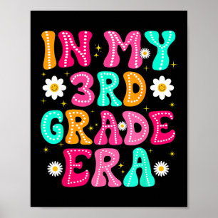 In meiner 3. Klasse Ära Girl Ck Zur Schule Dritte  Poster