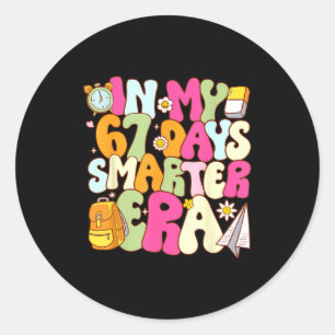In meiner 67 Tage smarteren Ära Groovy 67. Schulta Runder Aufkleber