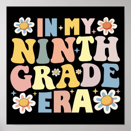 In meiner 9. Klasse zurück zur Schule Poster (Vorne)