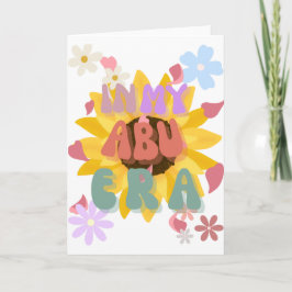 In meiner Abu-Era-Karte Dankeskarte