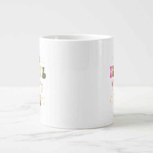 In meiner AF-Ära Sassy Urlaub Weihnachten Jumbo-Tasse (Vorderseite)