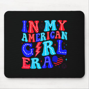 In meiner American Girl Ära Retro 4. Juli Vierter Mousepad