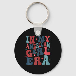 In meiner American Girl-Ära Retro 4. Juli Vierter Schlüsselanhänger