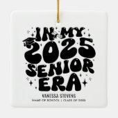 In meiner Ära 2025 Keramikornament (Rückseite)