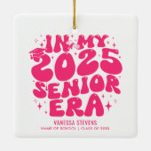In meiner Ära 2025 Keramikornament (Rückseite)