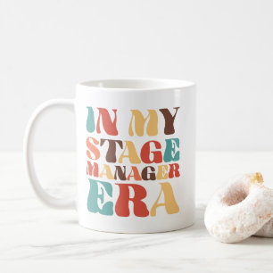 In meiner Ära als Bühnentechniker im Retro-Stil Kaffeetasse