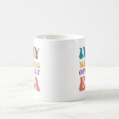 In meiner Ära als Trauungsredner im Retro-Stil Kaffeetasse (Mittel)