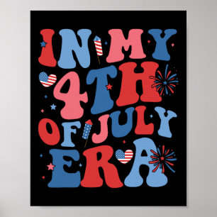 In meiner Ära des 4. Juli Lustig Patriotisch USA-F Poster