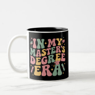 in meiner Ära des Master-Abschlusses Abschluss Mas Zweifarbige Tasse