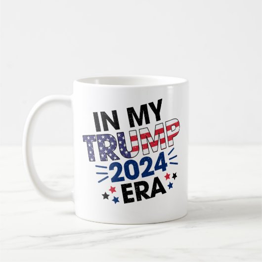 In meiner Ära Trump 2024 Kaffeetasse (Links)