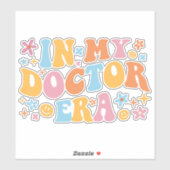 In meiner ärztlichen Ära I Aufkleber (Blatt)