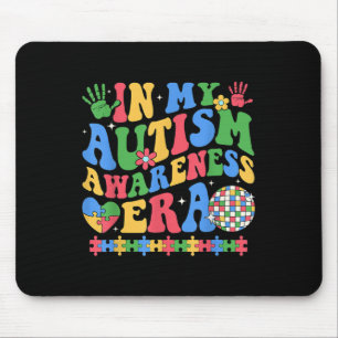 In meiner Autismus Bewusstsein Zeitalter Retro Dis Mousepad