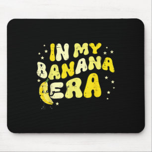 In meiner Bananenzeit Groovy Funny Frucht Meme Wom Mousepad