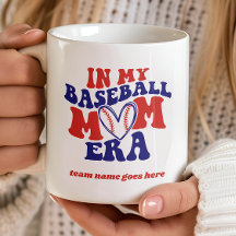 IN MEINER BASEBALL-MAMA ERA VINTAG RETRO TEAM NAME