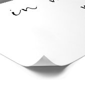 In meiner Baseball-Mama Zeitalter benutzerdefinier Poster (Ecke)