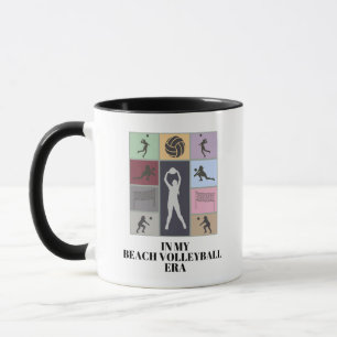 In meiner Beachvolleyball-Ära Tasse