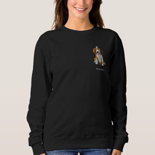 In meiner Beagle-Mama-Ära Sweatshirt (Vorderseite)
