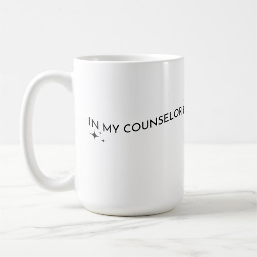 In meiner Beraterzeit mit schwarzen Sternen Kaffeetasse (Links)