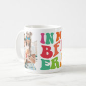 "In meiner BESTE FREUNDIN Zeitalter" farbenfrohe R Kaffeetasse (Vorderseite Links)