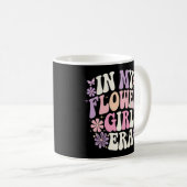 In meiner Blume Mädchen Era Retro Groovy Blume Kaffeetasse (VorderseiteRechts)