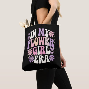 In meiner Blume Mädchen Era Retro Groovy Blume Tasche