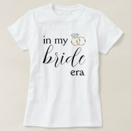 In meiner Bride-Ära Diamond Wedding Ring Bachelore T-Shirt