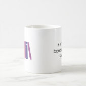 In meiner bücherliebenden Ära Kaffeetasse (Mittel)