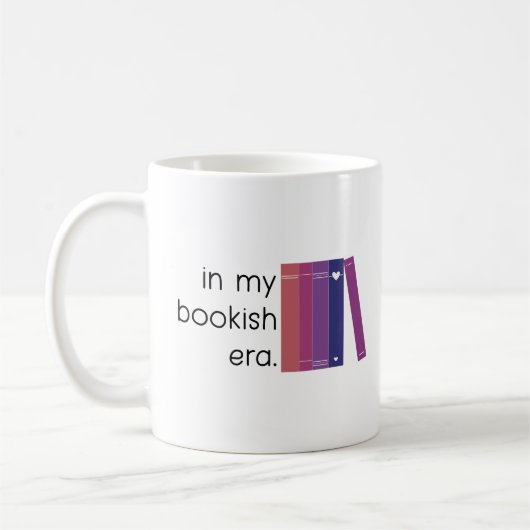 In meiner bücherliebenden Ära Kaffeetasse (Links)
